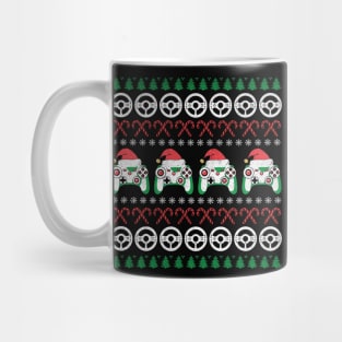 Game Controller Santa Hat Video Gaming Ugly Christmas Sweater Mug